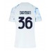 Inter Milan Matteo Darmian #36 Bortedrakt Dame 2025-26 Korte ermer